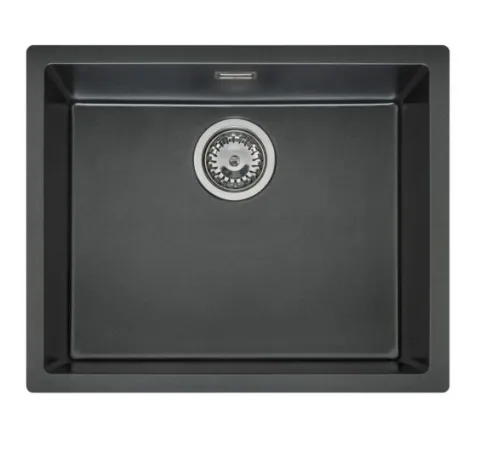 Spoelbak Reginox Spoelbak Texel 50×40 Black Silvery