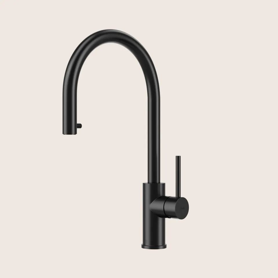 Keukenkraan Virelli Arco Lusso Flex Black