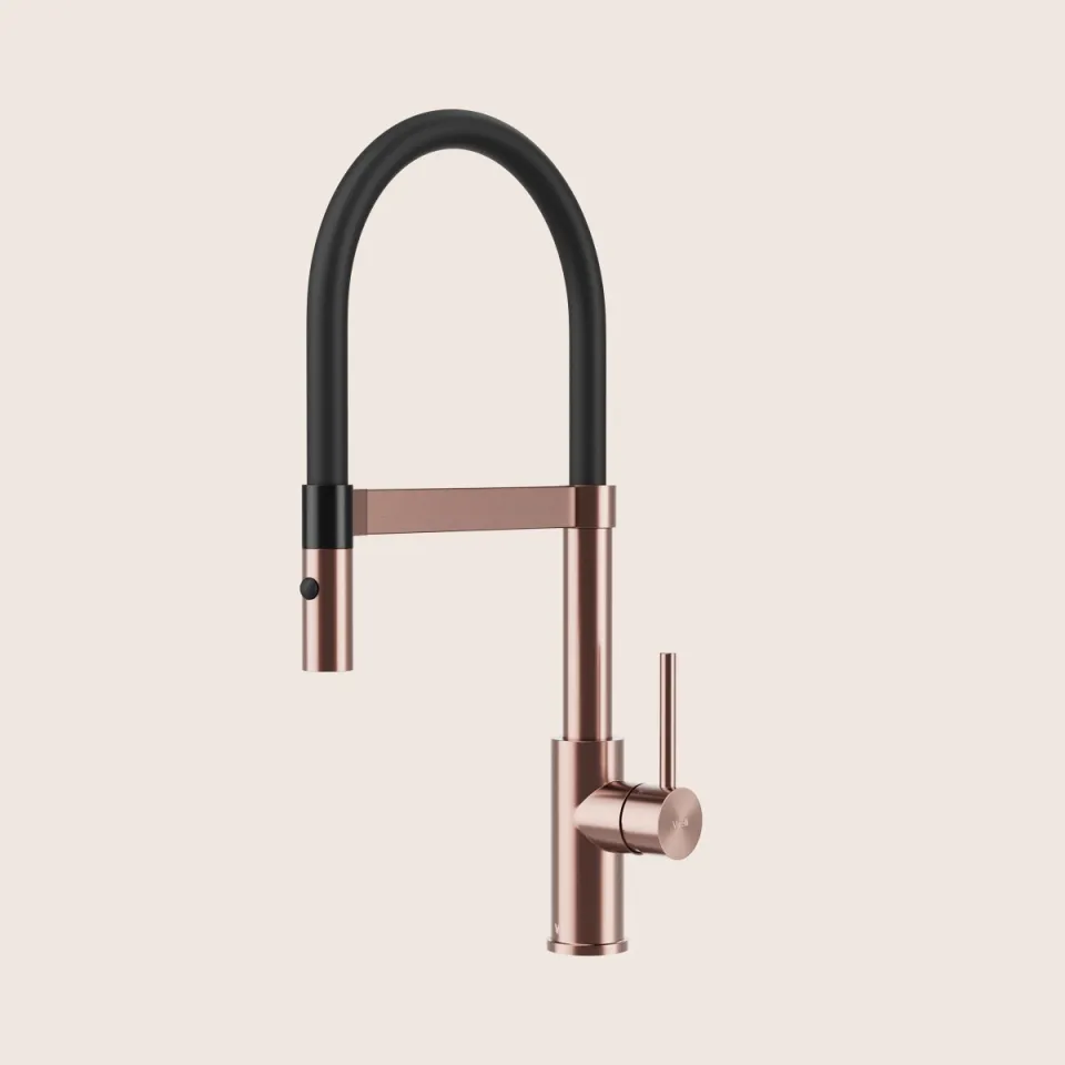 Keukenkraan Virelli Forma Lusso Flex Rose