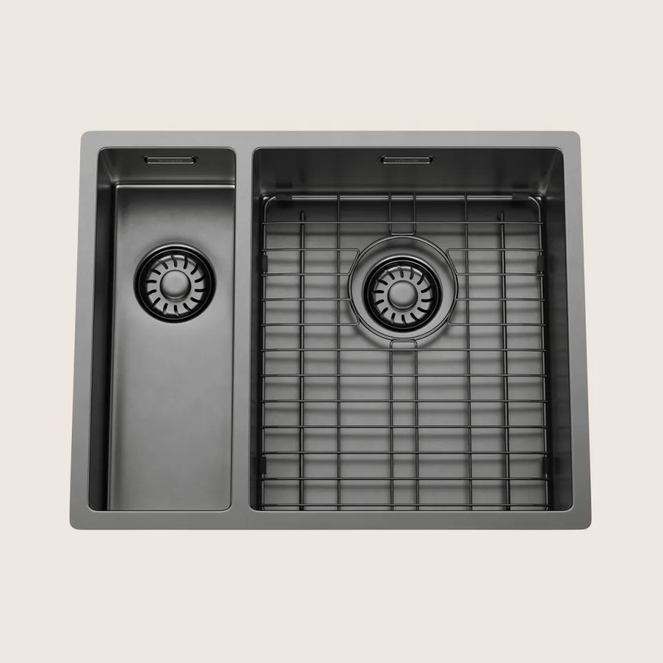 Spoelbak Virelli Fusione Lusso Gunmetal 1534