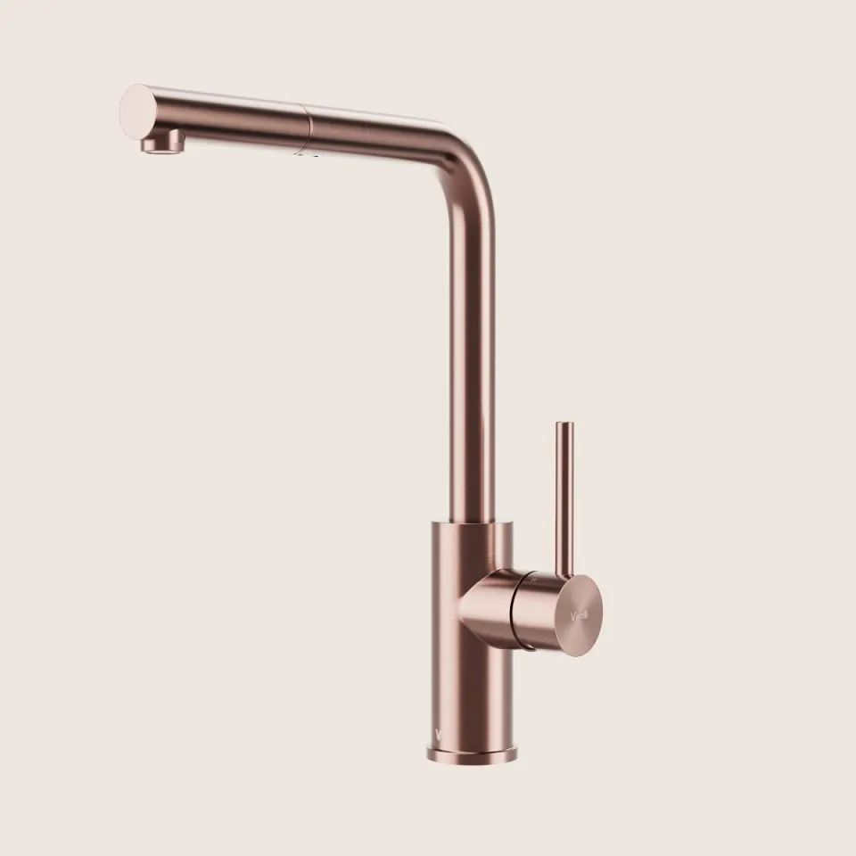 Keukenkraan Virelli Linea Lusso Flex Rose