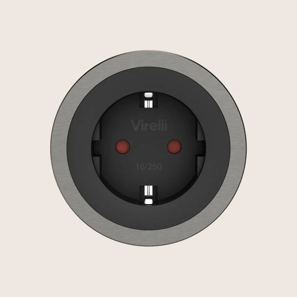 Stopcontact Virelli Pulse B Gunmetal