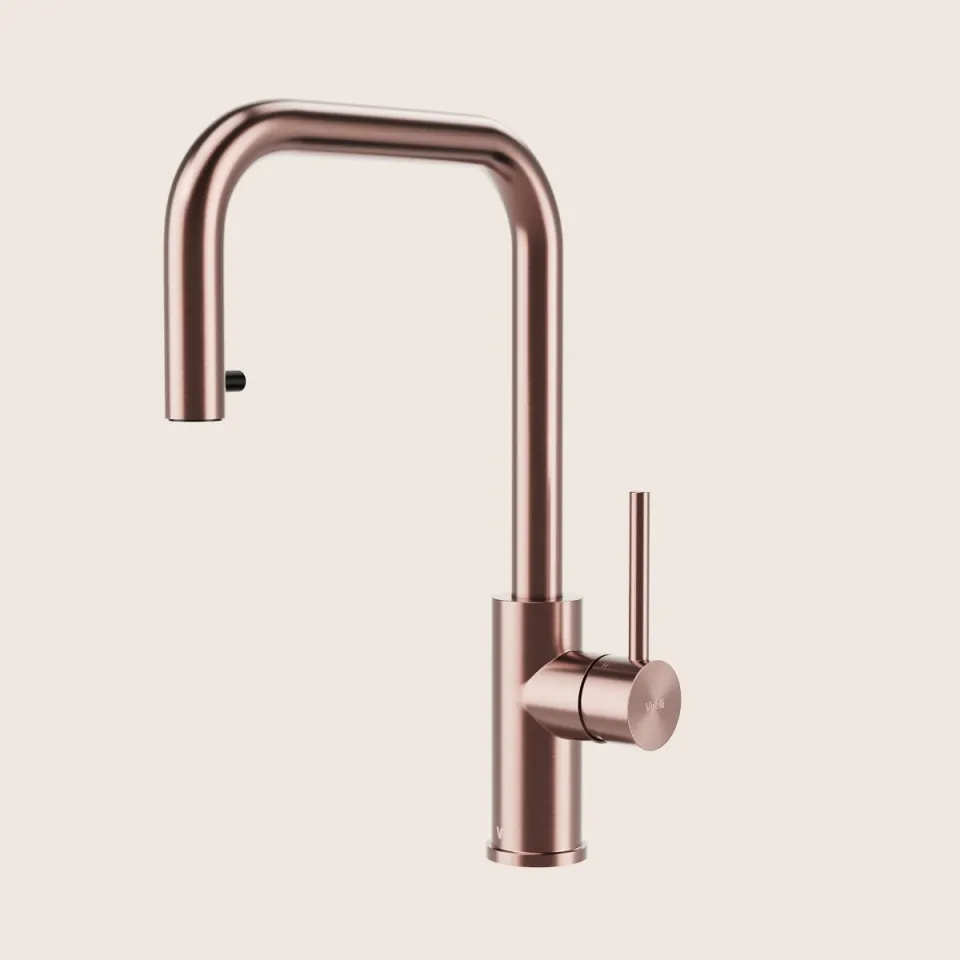 Keukenkraan Virelli Quadro Lusso Flex Rose